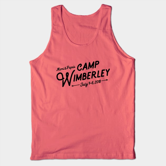 Camp Wimberley Tank Top by jimmysanimation